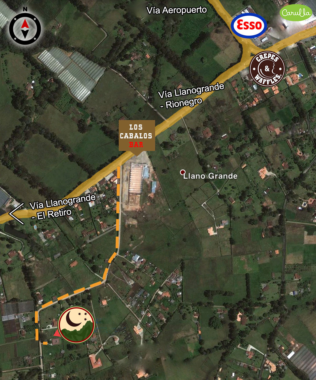 Mapa Ilustrativo Ubicación Colegio MonteLuna mapa-colegio-monteluna